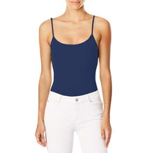 Load image into Gallery viewer, Hanes Women&#39;s Cami with Built-in Shelf Bra, Stretch Cotton Camisole, Adjustable Straps
