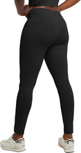 Load image into Gallery viewer, Hanes Women&#39;s Leggings, Ankle-Length Leggings for Women, Stretch Cotton-Spandex Leggings, High Waist, 27&quot;
