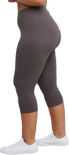 Load image into Gallery viewer, Just My Size Women&#39;s Stretch Jersey Capri 19.5&quot; Leggings
