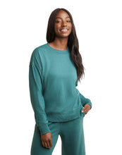 Load image into Gallery viewer, Hanes Women&#39;s Originals French Terry Sweatshirt, Lightweight Fleece Pullover Sweatshirt, Available in Plus
