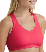 Load image into Gallery viewer, Hanes Women&#39;s Sport Seamless Racerback Sports Bra
