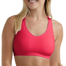 Load image into Gallery viewer, Hanes Women&#39;s Sport Seamless Racerback Sports Bra
