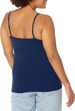 Load image into Gallery viewer, Hanes Women&#39;s Cami with Built-in Shelf Bra, Stretch Cotton Camisole, Adjustable Straps
