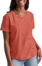 Load image into Gallery viewer, Hanes Women&#39;s Tri-Blend Relaxed Fit T-Shirt, Oversized Lightweight Tee, Available in Plus Size
