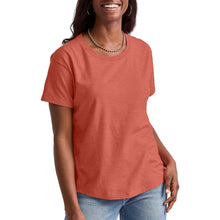 Load image into Gallery viewer, Hanes Women&#39;s Tri-Blend Relaxed Fit T-Shirt, Oversized Lightweight Tee, Available in Plus Size
