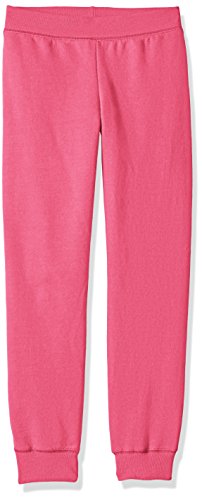 Hanes Girls' ComfortSoft EcoSmart Jogger Pants, Purple Thora, Large