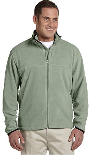 Chestnut Hill Mens Microfleece Full Zip Performance Polar Fleece Jacket Sweatshirt with Zip Pockets XL