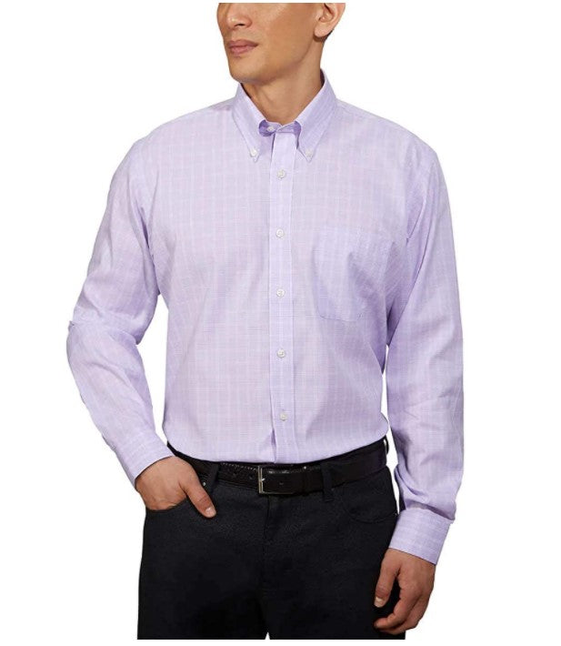 Kirkland Signature Men's Traditional Fit Non-Iron Dress Shirt