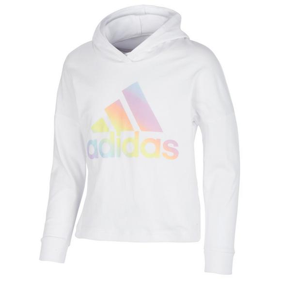 adidas Big Girl's Badge of Sport Lightweight Hoodie